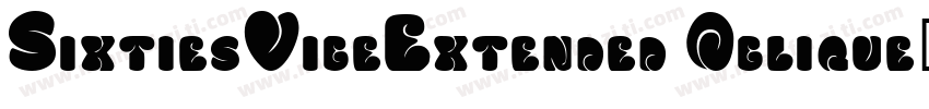 SixtiesVibeExtended Oblique字体转换